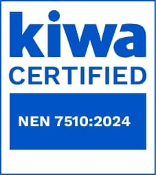 Kiwa-gecertificeerd: NEN 7510